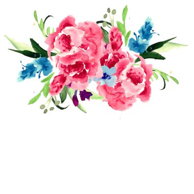 Bahçe ve vahşi parlak çiçek