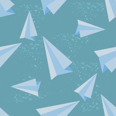 Origami Uçaklar arka plan