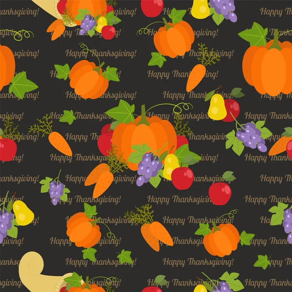 Thanksgiving Day patroon — Stockvector