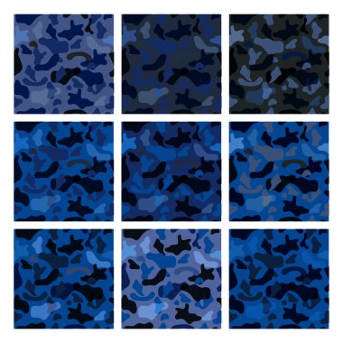 askeri kamuflaj kumaş desenleri