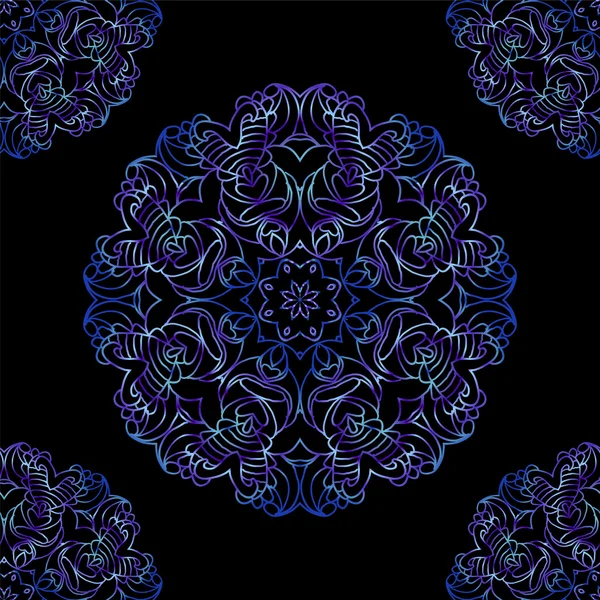 Modèle de conception Mandala — Image vectorielle