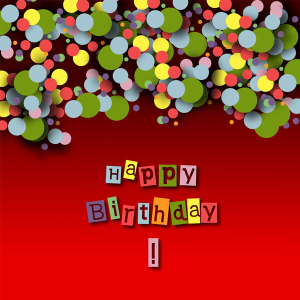 Открытка с днем рождения