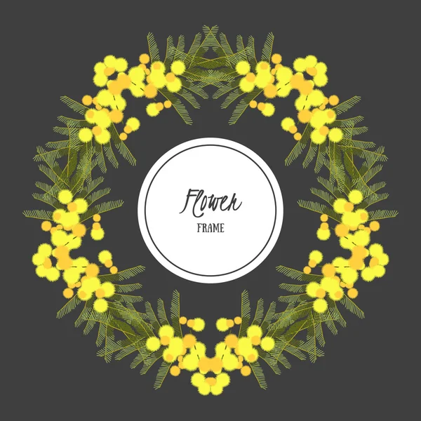 Fondo vintage retro floral — Vector de stock