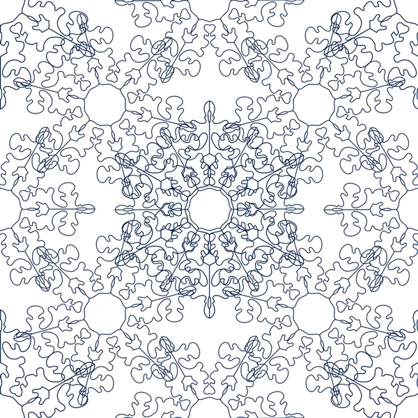 Μπλε snowflake χαριτωμένο στοιχείο — Διανυσματικό Αρχείο