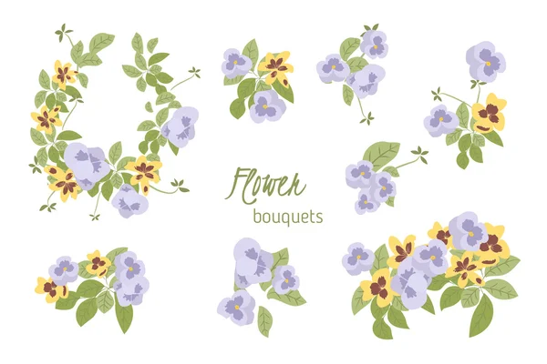 Floraler Lavendel Hintergrund — Stockvektor