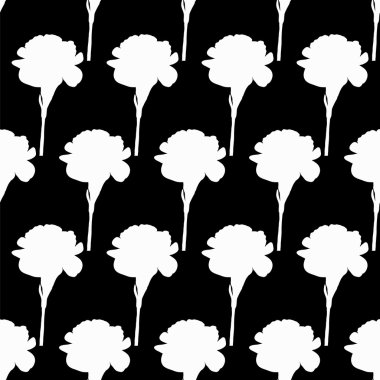 Arka plan ile karanfil çiçek