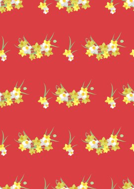 Nergis antika arka plan