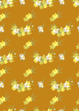 Nergis antika arka plan