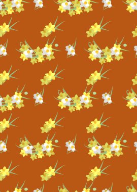 Nergis antika arka plan