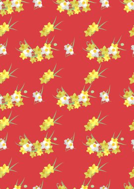 Nergis antika arka plan