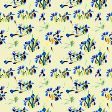 Çiçekli çiçek deseni