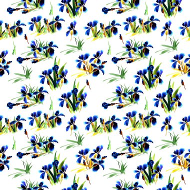 Çiçekli çiçek deseni