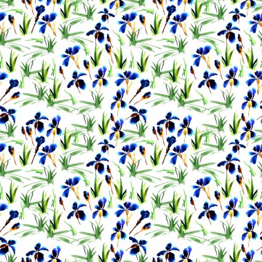 Çiçekli çiçek deseni