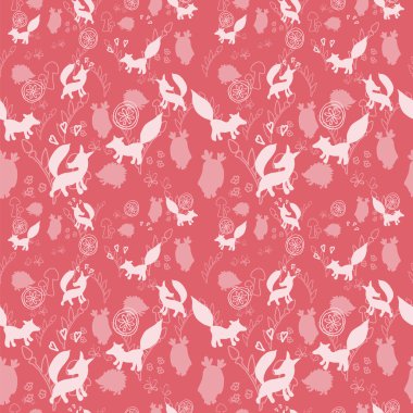 Tilki, kirpi, baykuşlar ile Seamless Modeli