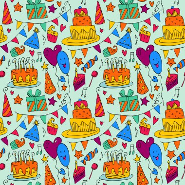 Mutlu doğum günü arka plan ile kek