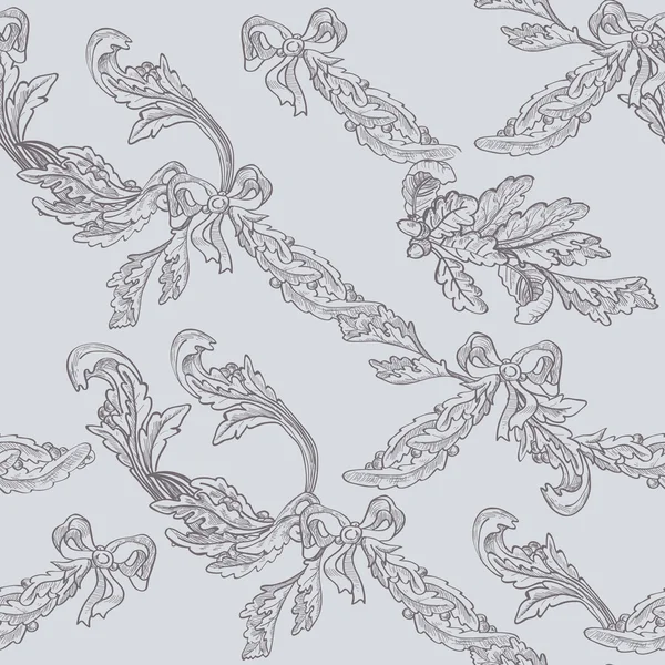 Motif floral sans couture — Image vectorielle