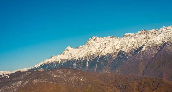 Gunung Gunung Poliana Krasnaya Sochi Ibukota Olimpiade Musim Dingin 2014 — Stok Foto