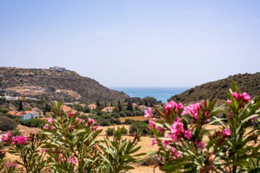 Kıbrıs Rum Kesimi 'nin Pissouri köyünden deniz manzarası