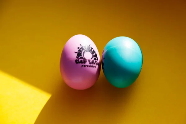 Umea Norrland Suecia Marzo 2019 Dos Huevos Que Pueden Agitar — Foto de Stock