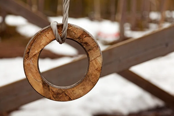 Ring Wood Older Playground — Stock Photo, Image