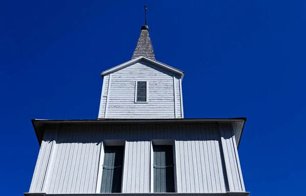 Hornefors Norrland Schweden Mai 2021 Teil Des Glockenturms Auf Einer — Stockfoto