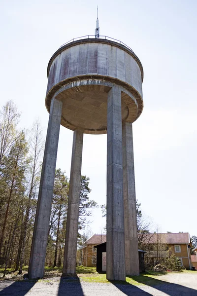 Hornefors Norrland Sweden May 2021 Whole Water Tower Seen Side — Stock Photo, Image