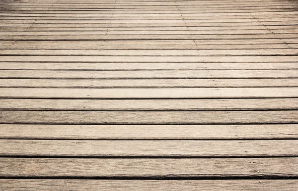 Houten loopbrug textuur en achtergrond — Stockfoto