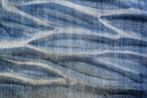 Blaue verblasste Jeans Textur — Stockfoto