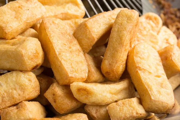 Cuajada de frijoles fritos, Comida vegetariana —  Fotos de Stock