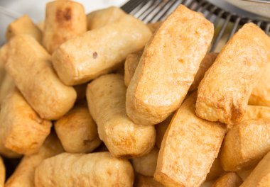 Kızarmış tofu, Vejetaryen yiyecekler