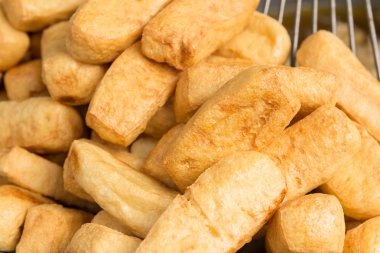 Kızarmış tofu, Vejetaryen yiyecekler