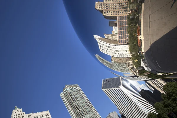 Escultura em Millenium Park, Chicago, Il, Usa — Fotografia de Stock