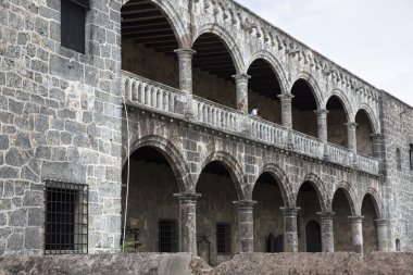 Diego kolon palace Meydanı İspanya Santo Domingo Karayip Dominik Cumhuriyeti