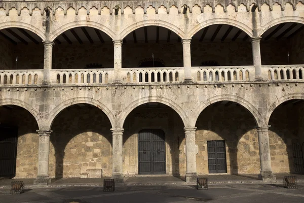 Palácio Diego Colon na Praça da Espanha em Santo Domingo, no Caribe República Dominicana — Fotografia de Stock