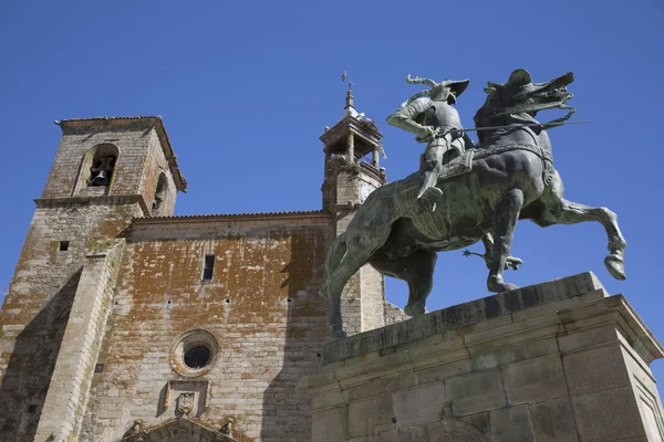 Trujillo Caceres Extremadura España Plaza Pizarro — Stockfoto