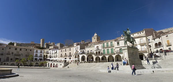 Trujillo Caceres Estremadura EspambH a Plaza Pizarro — Foto Stock