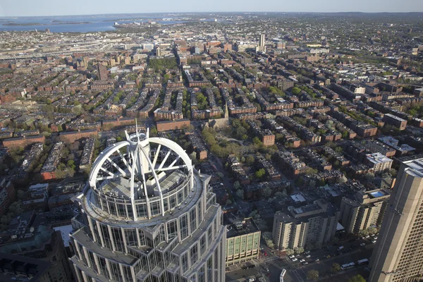 Vista panorámica de Boston como se ve desde la torre Prudential —  Fotos de Stock