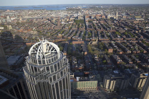 Vista panorámica de Boston como se ve desde la torre Prudential —  Fotos de Stock