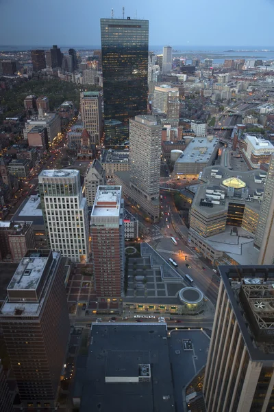 Vista panorámica de Boston al atardecer —  Fotos de Stock