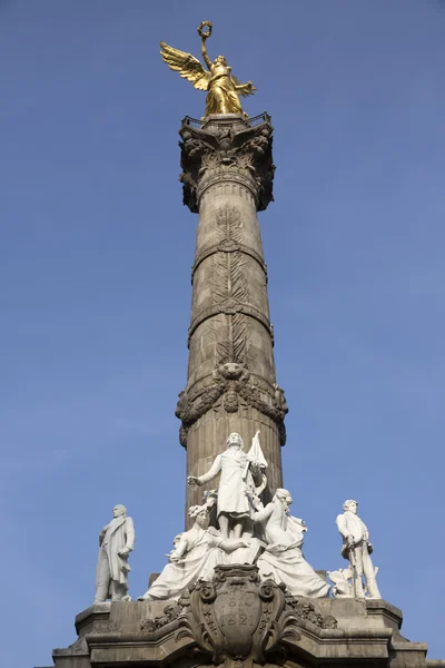 Il monumento dell'Angelo all'indipendenza in Messico DF — Foto Stock