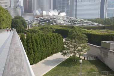 Millenium park Chicago Jay Pritzker Pavyonu