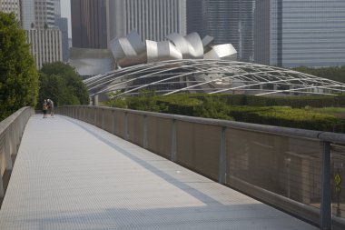 Millenium park Chicago Jay Pritzker Pavyonu