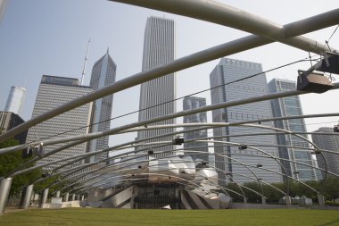 Millenium park Chicago Jay Pritzker Pavyonu