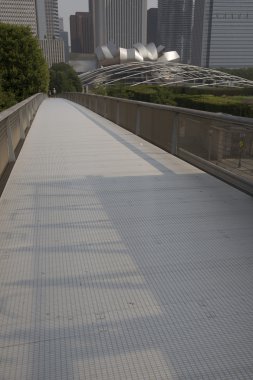 Chicago, Il Nichols Bridgeway. Millennium Parkı.