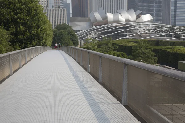 Chicago, Il Nichols Bridgeway. Millennium Parkı.