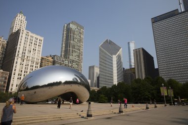 Bulut kapısı veya Chicago Millenium Park fasulye