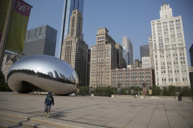 Bulut kapısı veya Chicago Millenium Park fasulye
