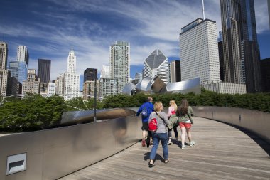 Millenium Park Chicago kamu Bp geçit