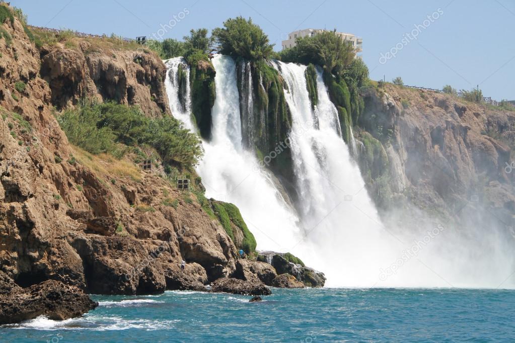 Waterfall Duden at Antalya Turkey