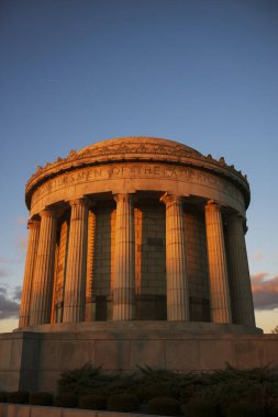 Vincennes, Indiana 'daki George Rogers Clark Ulusal Tarih Parkı. Wabash Nehri kıyısında. Fort Sackville' de olduğuna inanılıyor.. 